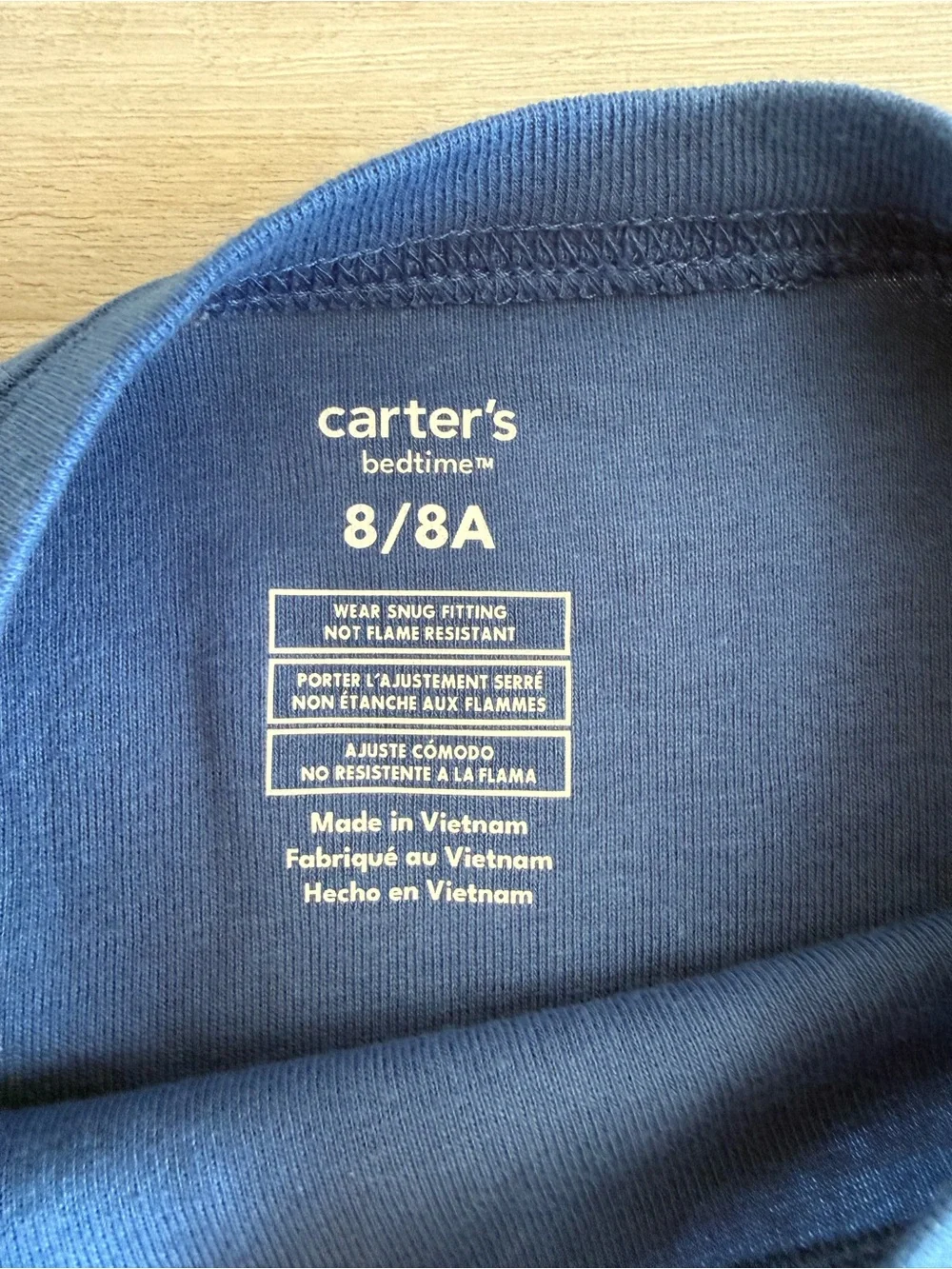 Carter's Gaming 4 Piece Pajama Set Blue Size 8/8A NWT